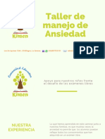 Taller Manejo de Ansiedad Kimen PDF