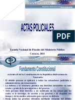 Actas Policiales 2016