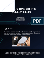 Perfeccionamiento Del Contrato