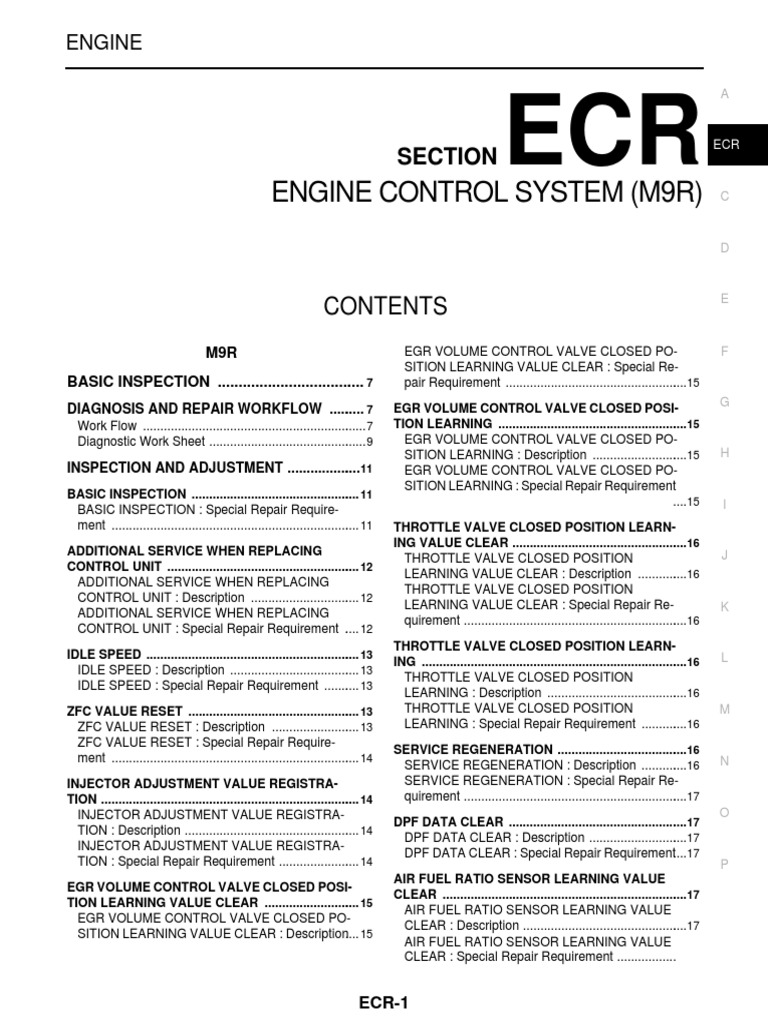 Engine Control System Diagnostics | PDF | Throttle | Fuel Injection