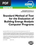 ASHRAE STANDARDS-list | PDF | Air Conditioning | Water Heating