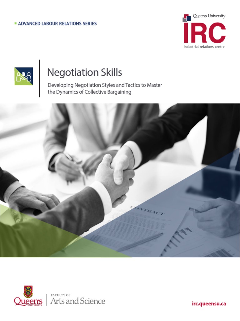 Mastering Negotiation Skills Training | PDF | Bargaining | Negotiation