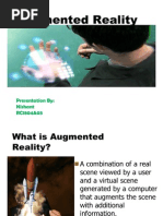 Download presentation augmented reality by Nishant Kaundal SN47995647 doc pdf