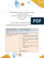 Apéndice 1 - Paso 3 PSICOPATOLOGIA