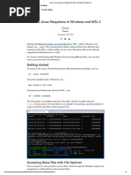 Access Linux Filesystems in Windows and WSL 2 - Windows Command Line