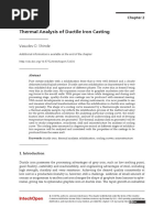 Thermal Analysis of Ductile Iron Casting