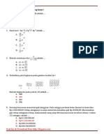 SOAL MATEMATIKA