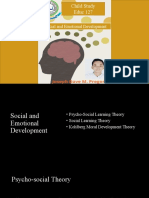 Social and Emotional Development