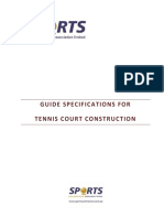 2014 Tennis Court Constructions Guide 2014