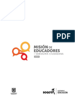 Descripción de la Misión de Educadores y Sabiduría Ciudadana 2020