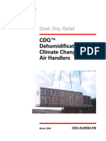 CDQ™ Dehumidification With Climate Changer™ Air Handlers: Cool, Dry, Quiet