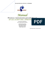 EVALUACIÓN DEL APRENDIZAJE - Manual PDF
