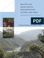 IDE Multi Use Water Svcs in Nepal India 8mb PDF