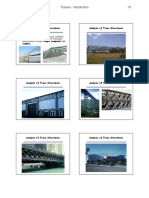 CIVL 3121 Trusses - Introduction 1/7: Analysis of Truss Structures Analysis of Truss Structures