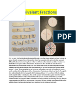 Equivalent Fractions