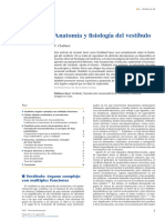 EMC - OTORRINO Chabbert2016 Anatomía y Fisiología Del Vestíbulo