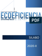 Silabo Curso Ecoeficiencia 2020-II