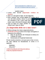 Procedimientos Previo A La Impresión de TFG