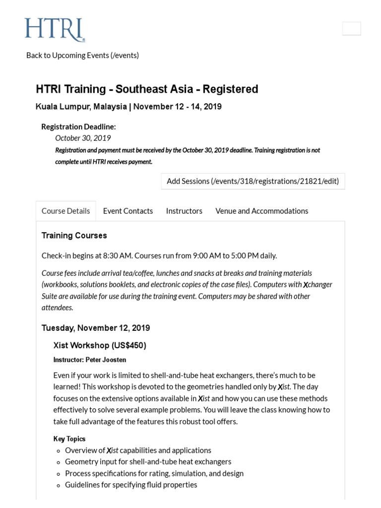HTRI Training | PDF | Cognition | Computing And Information Technology
