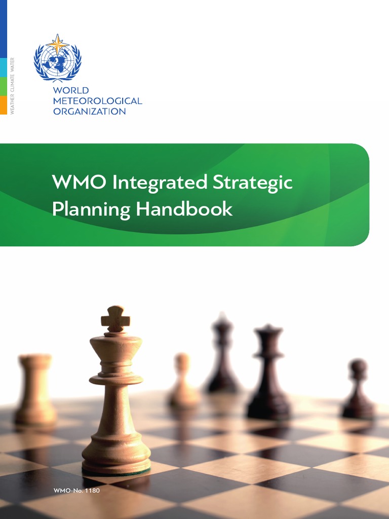 WMO Integrated Strategic Planning Handbook PDF Strategic Planning Swot Analysis