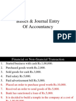 Basics & Journal Entry of Accountancy