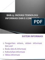 Bab.13.Inovasi Teknologi Informasi Dan E-Commerce
