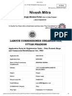 Nivesh Mitra: Labour Commissioner Organization, Uttar Pradesh