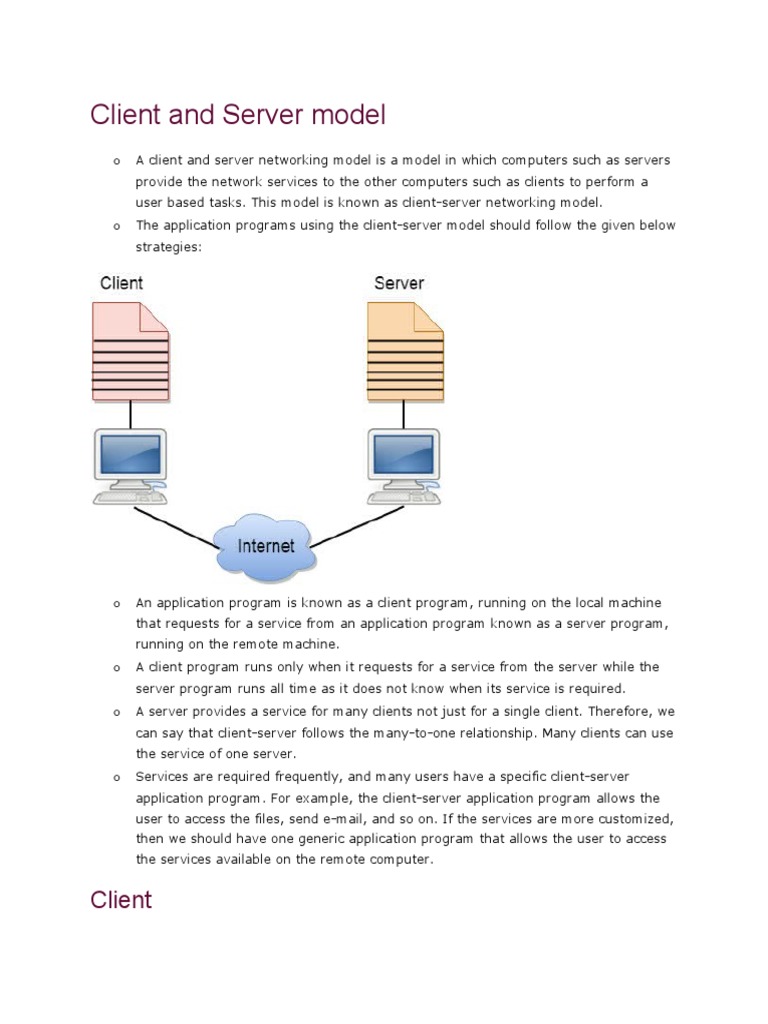 An Overview of Client-Server Networks: Roles, Benefits, and Drawbacks ...