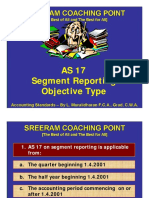 AS 17 Segment Reporting Key Requirements