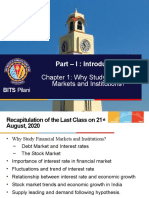 Part - I: Introduction: Chapter 1: Why Study Financial Markets and Institutions?