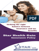 Star Health GainBrochure PDF