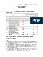 PLAN DE INVATAMANT - Nivel 3 Avansat - Tehnician Protectia Muncii