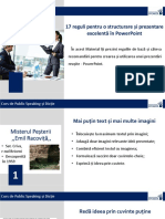 Reguli Pentru o Prezentare Power Point PDF