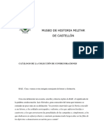 Coleccion de Condecoraciones PDF