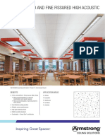 Armstrong Fine Fissured Data Sheet