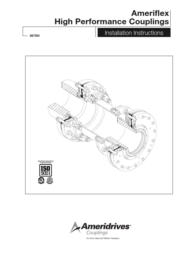 Ameriflex High Performance Couplings Installation Instructions PDF
