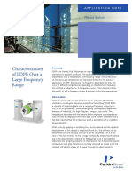 Characterization of LDPE Using DMA