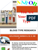 Blood Type Reserach LATIHAN DK 1