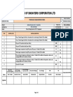 Branch of Sinohydro Corporation LTD: Purchase Requisition Form