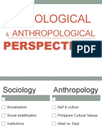 Sociological Perspectives: Anthropological