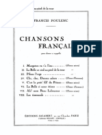 8 Chansons Francaises Poulenc PDF