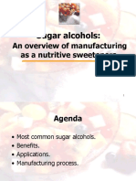 Sugar Alcohols:: An Overview of Manufacturing As A Nutritive Sweeteners