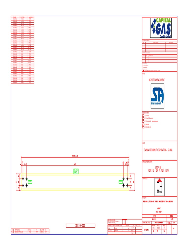 Material List for Assembly SG-4020 | PDF | Business