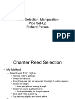 Richard Parkes - 1 Reed Selection, Manipulation 2