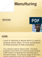 Fabric Manufacturing Loom Guide