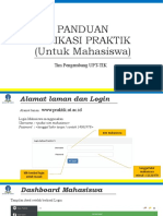 Aplikasi Praktikum - Mahasiswa