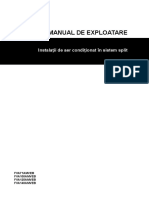 FVA71-140A - 3PRO486799-1 - Operation Manual - Romanian