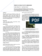 Development of Heavy Duty Shredder: Nordin Othman & NG Cheah Choon