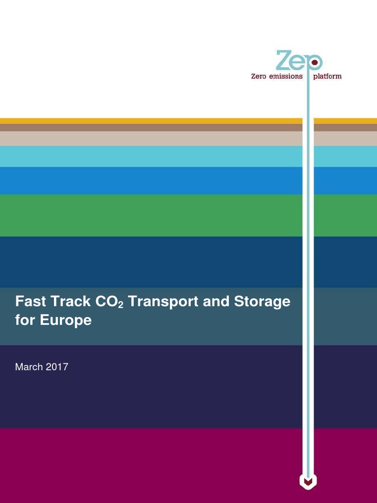 CO2 Transport and Storage Strategy for Europe | PDF | Carbon Capture ...