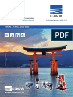 Tarifa EBARA 2020 (España)  2ª edición